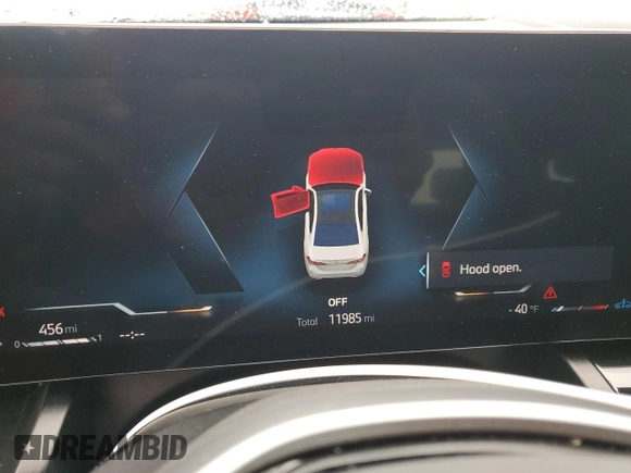 2024 BMW 5 Series 530i xDrive with VIN WBA53FJ01RCP97253, listed as a Copart auction lot 50888795 with 11,985 mi miles and Salvage title. Bid and sale history available at DreamBid. Image 9.