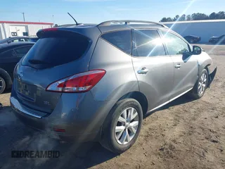 2013 Nissan Murano LE with VIN JN8AZ1MU7DW213516, listed as a IAAI auction lot 41596749 with 171,073 mi miles and . Bid and sale history available at carsss.com. Image 4.