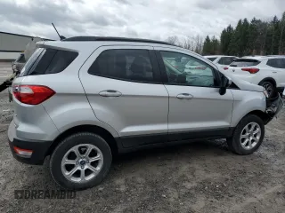 2022 Ford EcoSport SE with VIN MAJ6S3GL4NC469769, listed as a Copart auction lot 51645615 with 22,570 mi miles and Salvage Title. Bid and sale history available at DreamBid. Image 3.