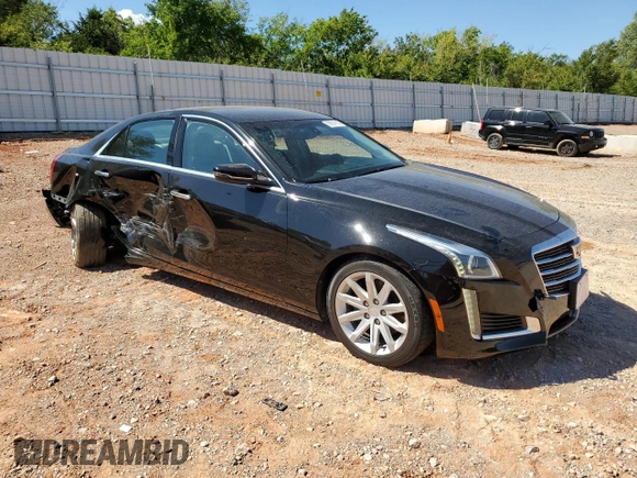 2016 Cadillac CTS RWD with VIN 1G6AP5SX3G0157316, listed as a Copart auction lot 69514114 with 77,934 mi miles and Salvage title. Bid and sale history available at DreamBid. Image 4.