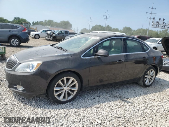 2015 Buick Verano Convenience Group with VIN 1G4PR5SK4F4169936, listed as a Copart auction lot 63016554 with 105,627 mi miles and Salvage Title. Bid and sale history available at carsss.com. Image 1.
