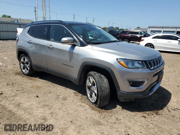 2020 Jeep Compass Limited z VIN 3C4NJDCB8LT164658, wystawiony jako Copart lot #61172915 z przebiegiem 36 620 mil mil oraz Szkoda całkowita • Salvage title. Historia ofert i sprzedaży dostępna na DreamBid. Obrazek 4.