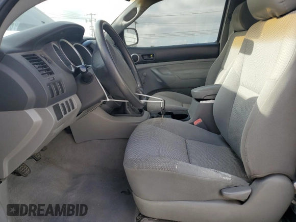 2006 Toyota Tacoma PreRunner with VIN 5TENX62N66Z315925, listed as a Copart auction lot 80565954 with 196,227 mi miles and Salvage title. Bid and sale history available at DreamBid. Image 7.
