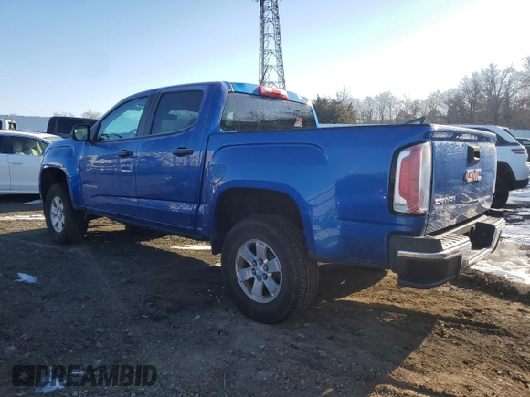 2019 GMC Canyon 2WD with VIN 1GTG5BEA3K1156561, listed as a Copart auction lot 42561105 with 51,797 mi miles and Salvage Title. Bid and sale history available at carsss.com. Image 2.
