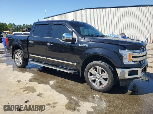 2019 Ford F-150 XL with VIN 1FTEW1E43KFB13866, listed as a Copart auction lot 53260855 with 77,346 mi miles and Salvage Title. Bid and sale history available at carsss.com. Image 4.
