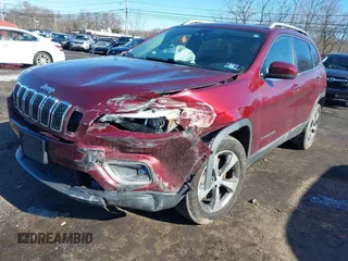 2019 Jeep Cherokee Limited with VIN 1C4PJMDX6KD337276, listed as a IAAI auction lot 41572575 with 76,233 mi miles and . Bid and sale history available at DreamBid. Image 20.
