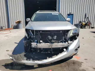 2019 Nissan Pathfinder SL with VIN 5N1DR2MN0KC603231, listed as a Copart auction lot 50697305 with 105,717 mi miles and Salvage Title. Bid and sale history available at carsss.com. Image 5.