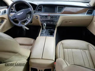2016 Hyundai Genesis 3.8L with VIN KMHGN4JE8GU113288, listed as a Copart auction lot 39217054 with 88,798 mi miles. Bid and sale history available at carsss.com. Image 8.