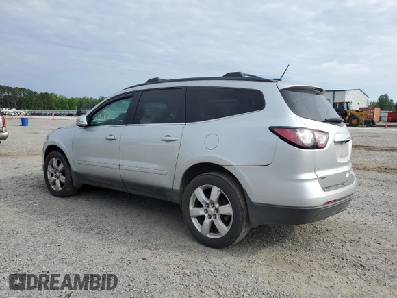 2016 Chevrolet Traverse LT with VIN 1GNKVGKD4GJ322185, listed as a Copart auction lot 56381015 with 122,476 mi miles and Salvage title. Bid and sale history available at DreamBid. Image 2.