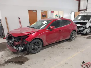 2015 Mazda 3 S Grand Touring with VIN JM1BM1M35F1233107, listed as a IAAI auction lot 41548503 with 141,496 mi miles and . Bid and sale history available at DreamBid. Image 17.