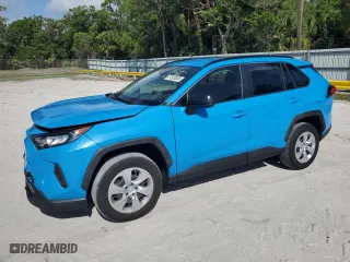 2021 Toyota RAV4 LE with VIN JTMH1RFV3MD068430, listed as a Copart auction lot 51929535 with 35,868 mi miles and Non Repairable. Bid and sale history available at carsss.com. Image 1.