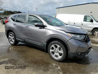 2019 Honda CR-V EX with VIN 7FARW2H56KE054039, listed as a Copart auction lot 50152465 with 36,532 mi miles and Salvage Title. Bid and sale history available at DreamBid. Image 4.