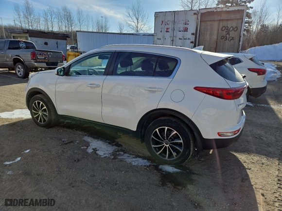 2017 Kia Sportage LX with VIN KNDPMCAC1H7146410, listed as a Copart auction lot 47470865 with 57,817 mi miles and Salvage Title. Bid and sale history available at carsss.com. Image 2.