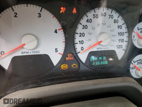 2008 Dodge Ram 2500 SLT with VIN 3D7KS28A08G166866, listed as a Copart auction lot 59375454 with 235,308 mi miles and Non Repairable. Bid and sale history available at carsss.com. Image 9.