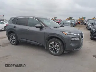 2022 Nissan Rogue SV with VIN 5N1BT3BB8NC695197, listed as a IAAI auction lot 42021604 with 98,091 mi miles and . Bid and sale history available at DreamBid. Image 1.
