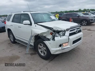 2012 Toyota 4Runner SR5 with VIN JTEBU5JR5C5104851, listed as a IAAI auction lot 42134094 with 161,597 mi miles and . Bid and sale history available at DreamBid. Image 1.