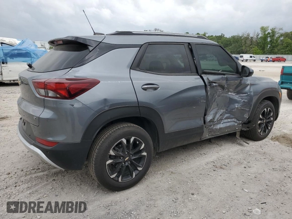 2021 Chevrolet TrailBlazer LT with VIN KL79MPS23MB018325, listed as a Copart auction lot 48611384 with 81,159 mi miles and . Bid and sale history available at DreamBid. Image 3.