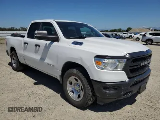 2021 Ram 1500 Tradesman z VIN 1C6RRFCG4MN697360, wystawiony jako Copart lot #59112125 z przebiegiem 97 327 mil mil oraz Czysty tytuł • Clean title. Historia ofert i sprzedaży dostępna na DreamBid. Obrazek 4.