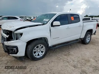 2022 Chevrolet Colorado 2WD LT with VIN 1GCGSCEN2N1192117, listed as a Copart auction lot 63039765 with 41,037 mi miles and Salvage title. Bid and sale history available at DreamBid. Image 1.