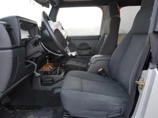 2006 Jeep Wrangler Unlimited LWB with VIN 1J4FA44S66P757473, listed as a Copart auction lot 50405835 with 143,685 mi miles and Salvage Title. Bid and sale history available at carsss.com. Image 7.