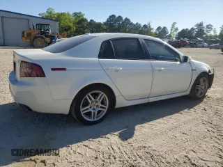 2008 Acura TL with VIN 19UUA66258A002263, listed as a Copart auction lot 53492635 with 100,815 mi miles and Salvage Title. Bid and sale history available at carsss.com. Image 3.