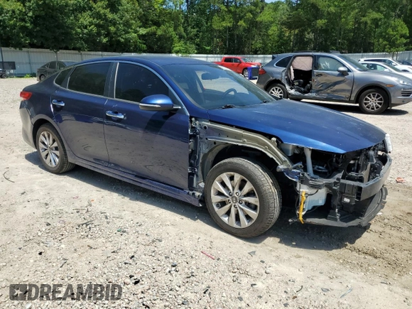 2016 Kia Optima LX with VIN 5XXGT4L33GG006600, listed as a Copart auction lot 61467435 with 92,217 mi miles and Salvage title. Bid and sale history available at DreamBid. Image 4.