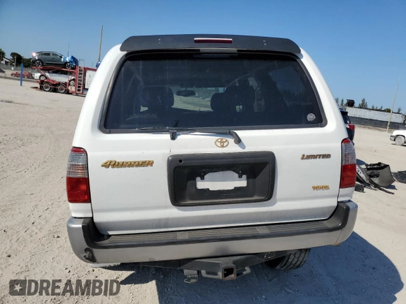 1999 Toyota 4Runner Limited with VIN JT3GN87R1X0112307, listed as a Copart auction lot 47776925 with Not Provided miles and Salvage Title. Bid and sale history available at DreamBid. Image 6.