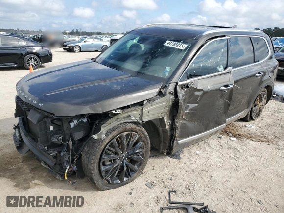 2022 Kia Telluride SX with VIN 5XYP54HC7NG238788, listed as a Copart auction lot 44198215 with 73,740 mi miles and Clean title. Bid and sale history available at DreamBid. Image 1.