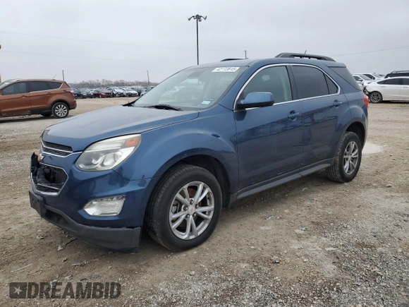 2016 Chevrolet Equinox LT with VIN 2GNALCEK8G6142578, listed as a Copart auction lot 42772815 with 159,546 mi miles and Salvage Title. Bid and sale history available at carsss.com. Image 1.