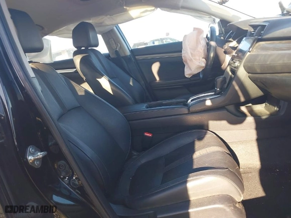 2019 Honda Civic Sedan EX-L with VIN 19XFC1F73KE211652, listed as a IAAI auction lot 41816810 with 74,353 mi miles. Bid and sale history available at carsss.com. Image 5.