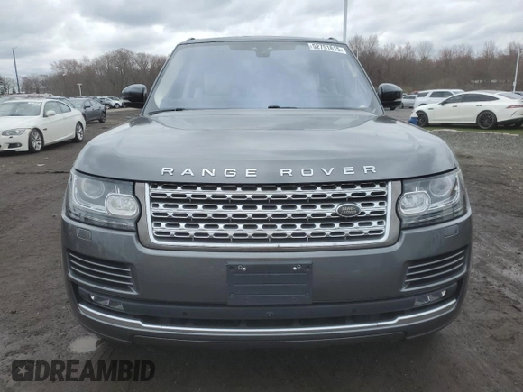 2017 Land Rover Range Rover with VIN SALGS5FE1HA352785, listed as a Copart auction lot 52751615 with 67,651 mi miles and Salvage title. Bid and sale history available at DreamBid. Image 5.