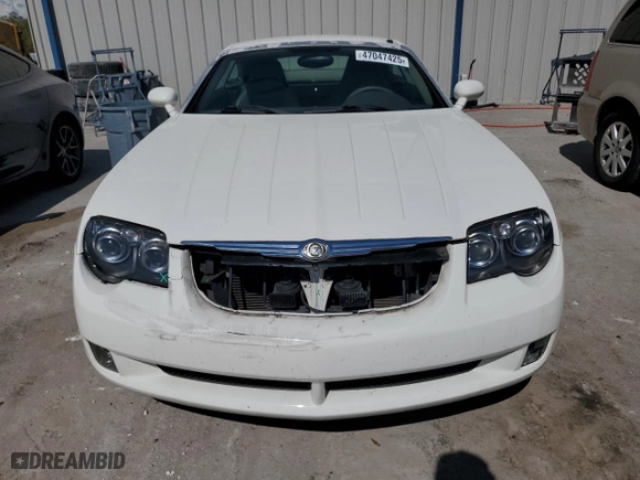2004 Chrysler Crossfire with VIN 1C3AN69L04X024094, listed as a Copart auction lot 47047425 with 210,638 mi miles and Salvage Title. Bid and sale history available at carsss.com. Image 5.