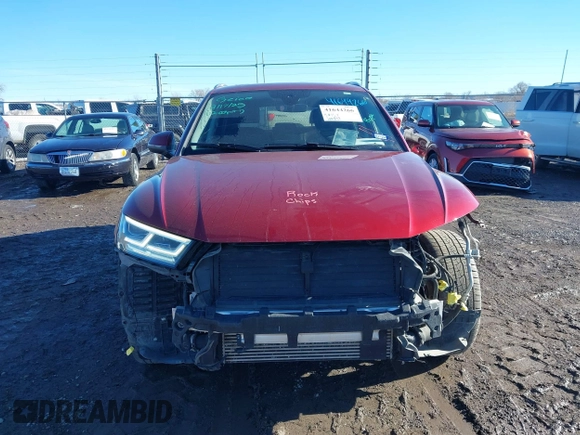 2018 Audi Q5 Prestige z VIN WA1CNAFY6J2104817, wystawiony jako IAAI lot #41644266 z przebiegiem 100 847 mil mil oraz . Historia ofert i sprzedaży dostępna na DreamBid. Obrazek 13.