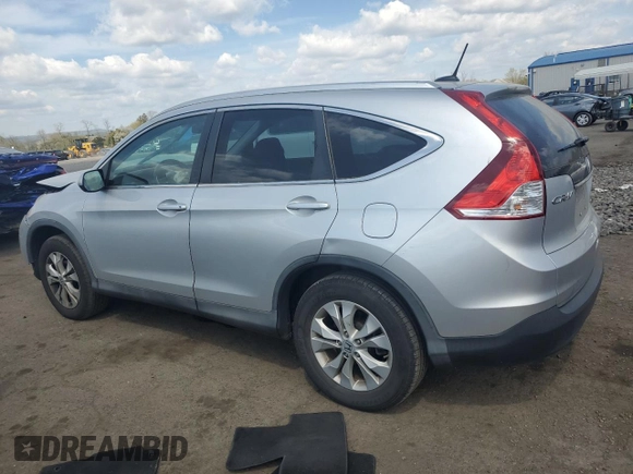 2013 Honda CR-V EX-L with VIN 2HKRM4H76DH679026, listed as a Copart auction lot 54014485 with 154,895 mi miles and Salvage Title. Bid and sale history available at carsss.com. Image 2.