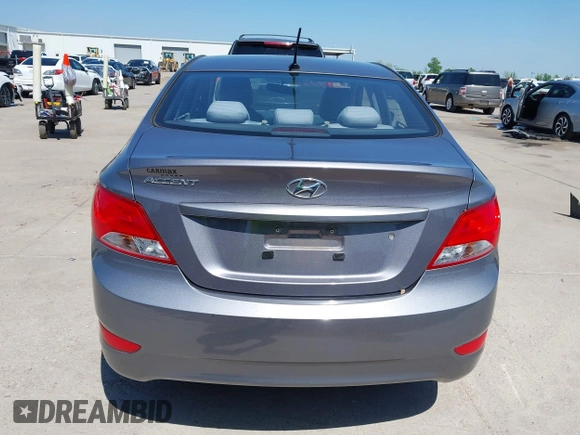 2016 Hyundai Accent SE with VIN KMHCT4AE9GU083724, listed as a IAAI auction lot 41989785 with 94,672 mi miles and . Bid and sale history available at DreamBid. Image 17.