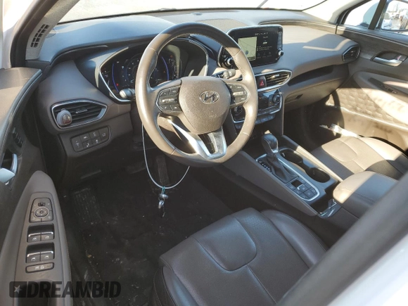 2020 Hyundai Santa Fe Limited with VIN 5NMS5CAA6LH273208, listed as a Copart auction lot 87245304 with 57,534 mi miles and Salvage Title. Bid and sale history available at carsss.com. Image 8.
