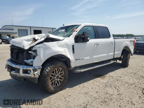 2019 Ford F-250 XL with VIN 1FT7W2BT4KED34411, listed as a Copart auction lot 54476875 with 185,274 mi miles and Salvage title. Bid and sale history available at DreamBid. Image 1.