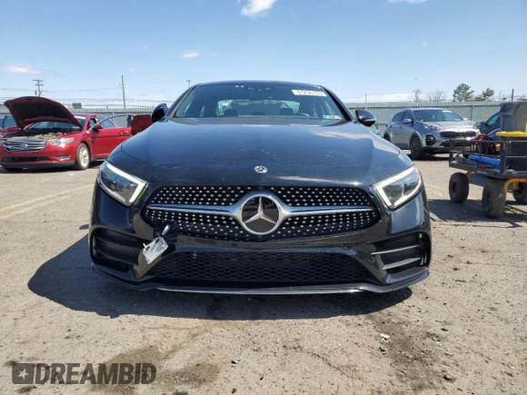2019 Mercedes-Benz CLS with VIN WDD2J5KB8KA033008, listed as a Copart auction lot 51256165 with 32,611 mi miles and Salvage Title. Bid and sale history available at carsss.com. Image 5.