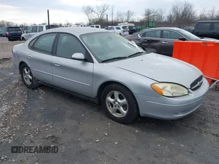 2003 Ford Taurus SES Standard with VIN 1FAFP55253A229632, listed as a IAAI auction lot 41867986 with 154,092 mi miles. Bid and sale history available at carsss.com. Image 1.