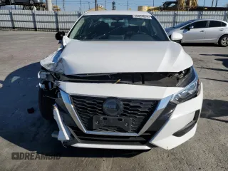 2021 Nissan Sentra SV with VIN 3N1AB8CV2MY328121, listed as a Copart auction lot 50054875 with 45,212 mi miles and Salvage Title. Bid and sale history available at carsss.com. Image 5.