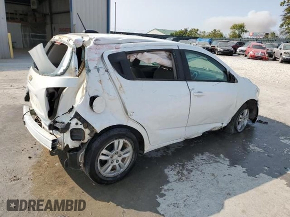 2020 Chevrolet Sonic LT with VIN 1G1JG6SB8L4116988, listed as a Copart auction lot 56919895 with 50,086 mi miles and Clean title. Bid and sale history available at DreamBid. Image 3.