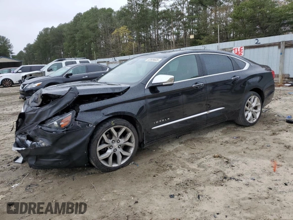 2014 Chevrolet Impala LTZ with VIN 1G1155S38EU119515, listed as a Copart auction lot 52809605 with 107,952 mi miles and Salvage Title. Bid and sale history available at DreamBid. Image 1.