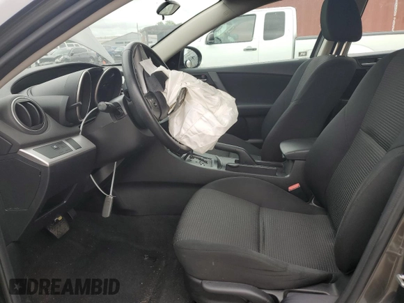 2013 Mazda 3 i Touring with VIN JM1BL1LP3D1842264, listed as a Copart auction lot 58434285 with 110,129 mi miles and Salvage title. Bid and sale history available at DreamBid. Image 7.