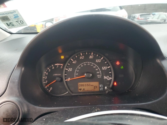 2020 Mitsubishi Mirage G4 ES with VIN ML32F3FJ4LHF07794, listed as a Copart auction lot 88760955 with 86,592 mi miles and Salvage Title. Bid and sale history available at carsss.com. Image 9.
