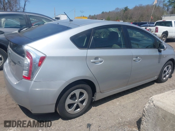2012 Toyota Prius One with VIN JTDKN3DU2C5466786, listed as a IAAI auction lot 42090567 with 122,120 mi miles. Bid and sale history available at carsss.com. Image 13.