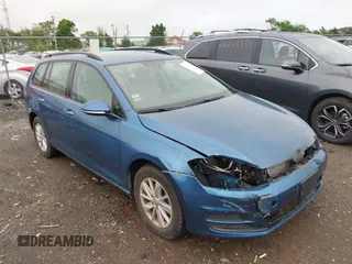 2016 Volkswagen Golf TSI S z VIN 3VWC17AU8GM510718, wystawiony jako IAAI lot #42240475 z przebiegiem 42 544 mil mil oraz . Historia ofert i sprzedaży dostępna na DreamBid. Obrazek 1.