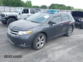 2013 Toyota Venza LE with VIN 4T3ZK3BB3DU058395, listed as a IAAI auction lot 42134595 with 148,440 mi miles. Bid and sale history available at carsss.com. Image 2.