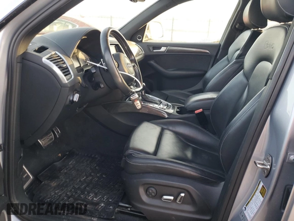 2016 Audi SQ5 Premium Plus with VIN WA1CCAFP5GA120888, listed as a Copart auction lot 85700624 with 91,082 mi miles and Salvage Title. Bid and sale history available at carsss.com. Image 7.