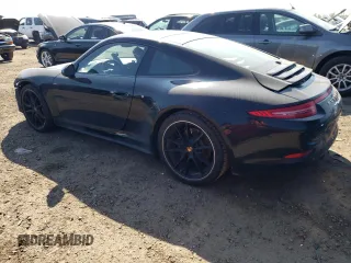 2015 Porsche 911 Carrera with VIN WP0AA2A98FS106543, listed as a Copart auction lot 73144614 with 16,987 mi miles and Salvage Title. Bid and sale history available at carsss.com. Image 2.