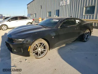 2019 Chevrolet Camaro 1LT with VIN 1G1FB1RX5K0115599, listed as a Copart auction lot 49748975 with 134,054 mi miles and Salvage Title. Bid and sale history available at carsss.com. Image 1.